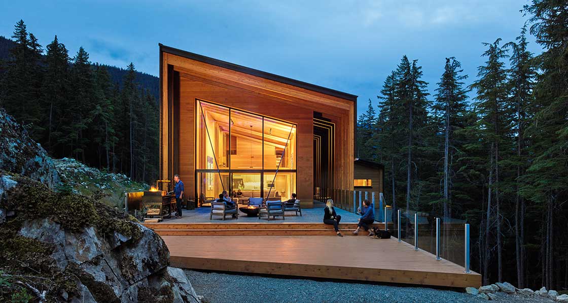 Big picture - off grid passive house in British Columbia ...